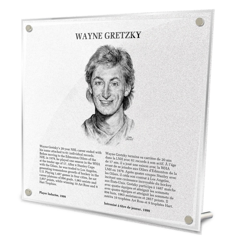 NHL Legends |  Plaque | Wayne Gretzky