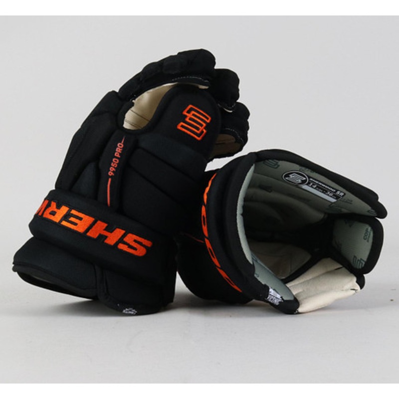 13 Sherwood 9950 Pro Gloves – Team Stock Philadelphia Flyers