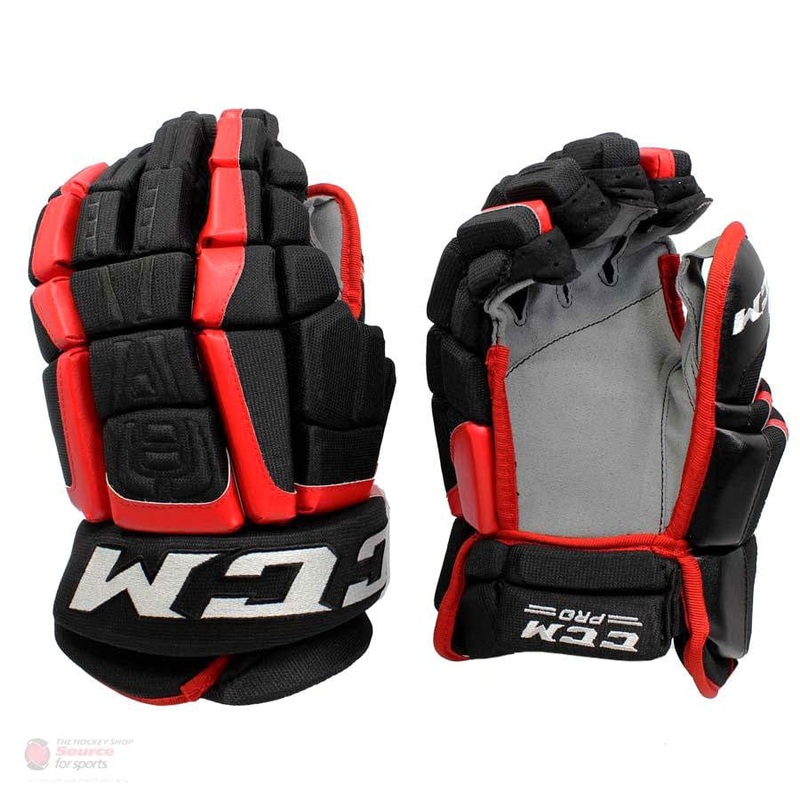CCM HGCLPRSP Pro Stock Hockey Gloves – Chicago Blackhawks