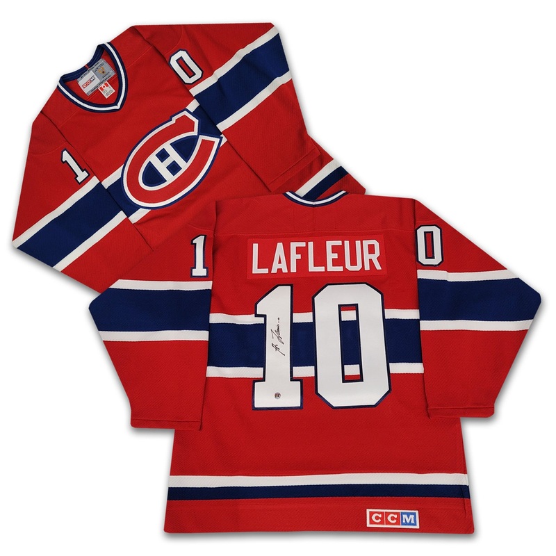 Guy Lafleur Montreal Canadiens Red CCM Jersey