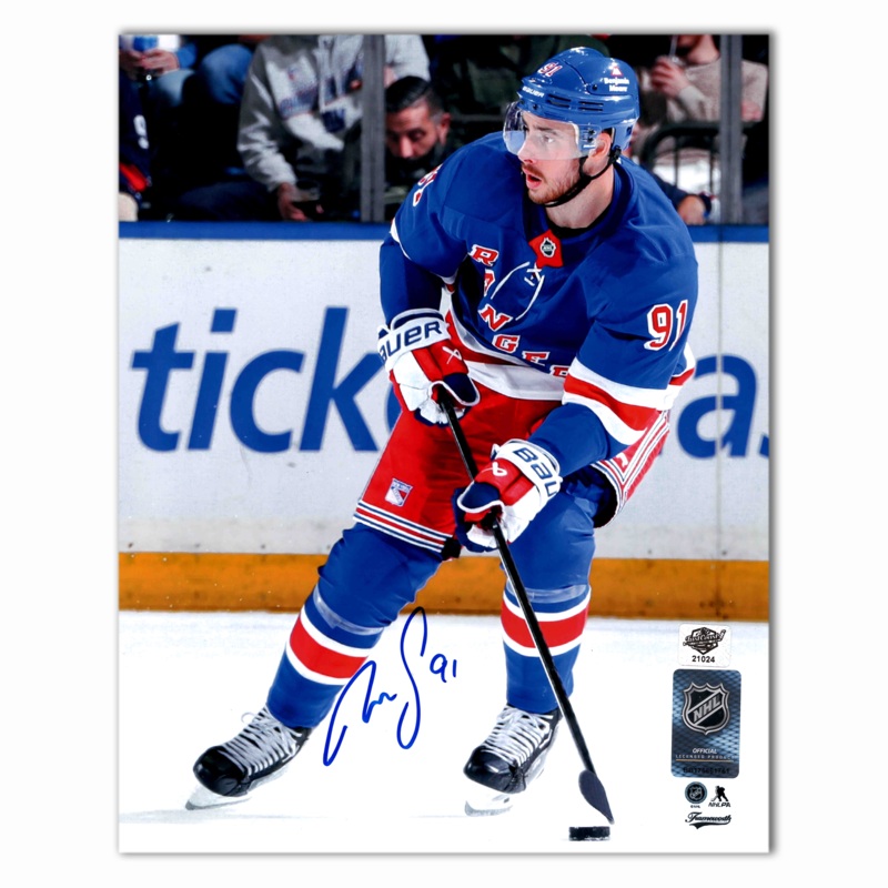 Reilly Smith Autographed New York Rangers Home 8×10 Photo