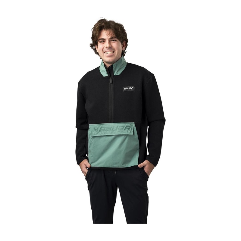 Bauer Sweater 1/2 Zip Knit Mix Sr