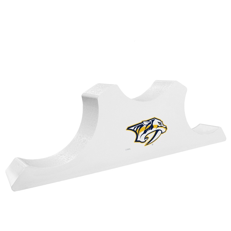Nashville Predators – Wood 3 Puck Podium