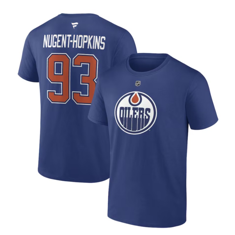 Authentic Stack Men’s Tee Edmonton Oilers – Nugent-Hopkins
