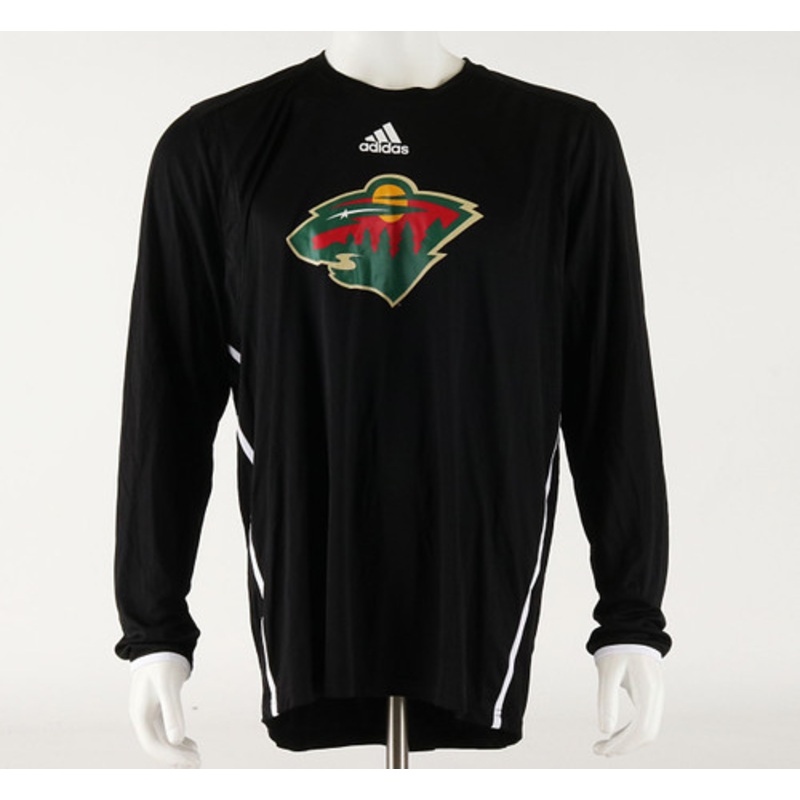 Minnesota Wild Medium Aeroready Long Sleeve Tee