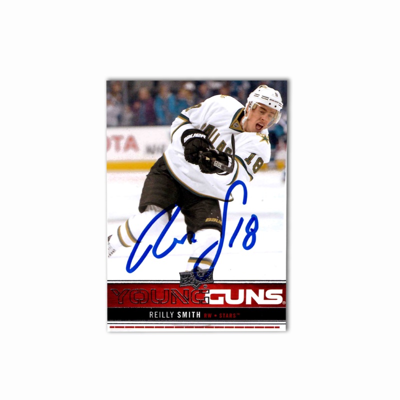 2012-13 UD Young Guns #219 REILLY SMITH Autographed Rookie Card