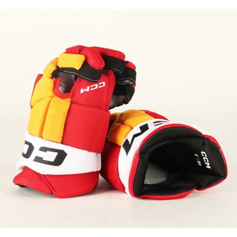 14 CCM HGJSPP Gloves – Kevin Rooney Calgary Flames