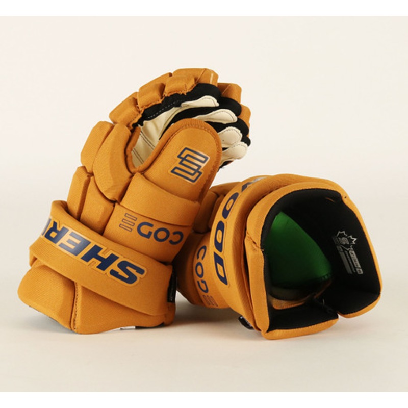 13 Sherwood Code Encrypt 1 Gloves – Team Stock Edmonton Oilers