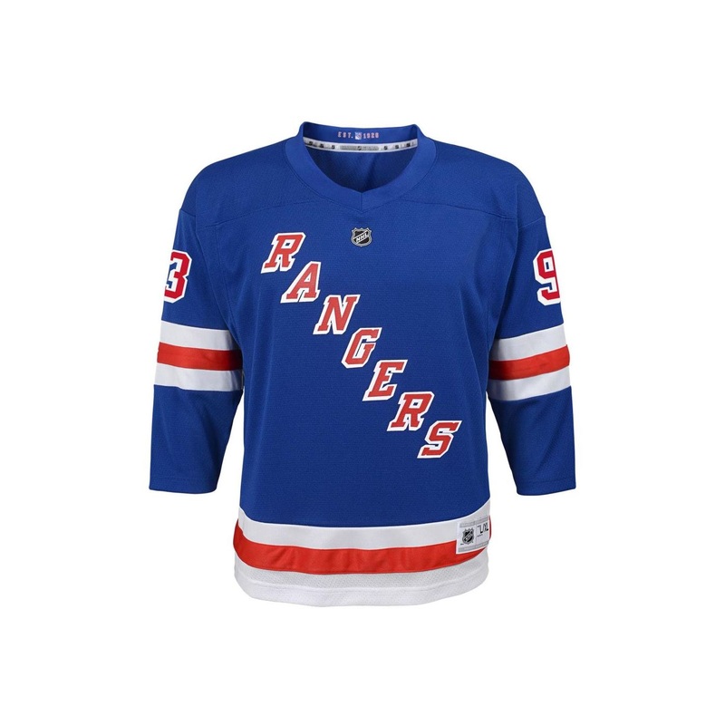 Outerstuff Game Jersey Name & Number Replica Jr Mika Zibanejad