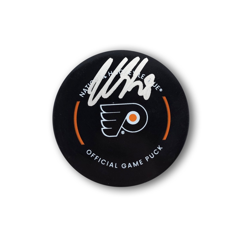 Claude Giroux Autographed Philadelphia Flyers Official Hockey Puck