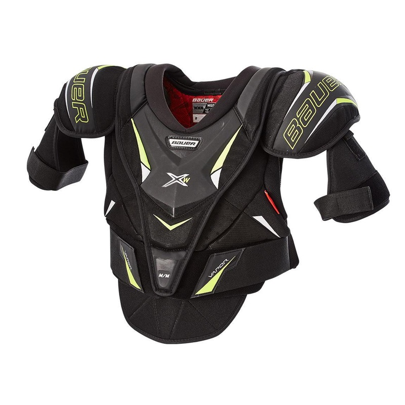 Vapor X-W Shoulder Pad WMN|XS|S|M|L|Black/Black/White