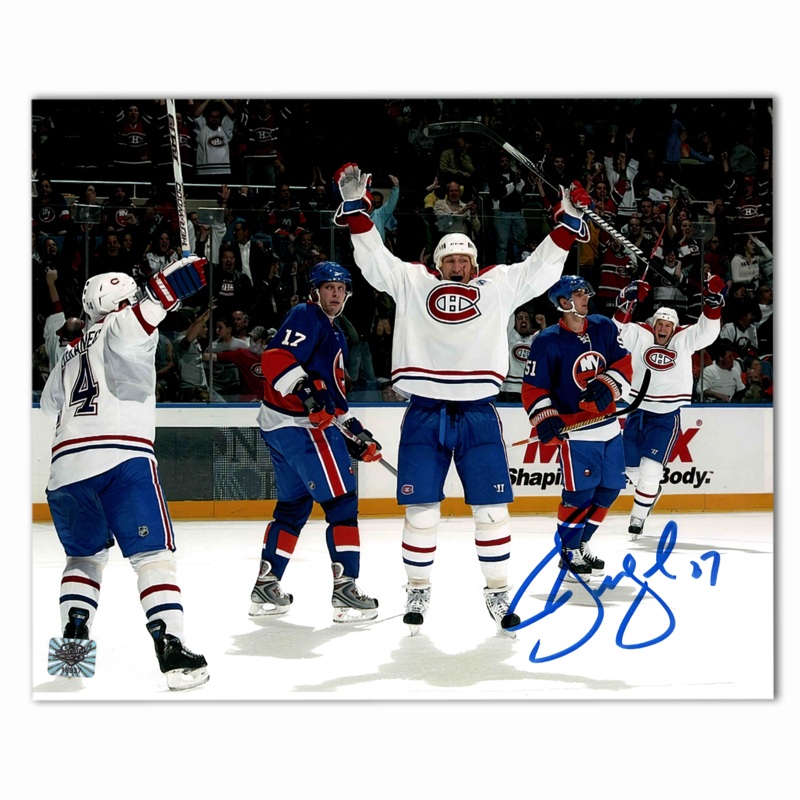 Alex Kovalev Autographed Montreal Canadiens Away 8×10 Photo