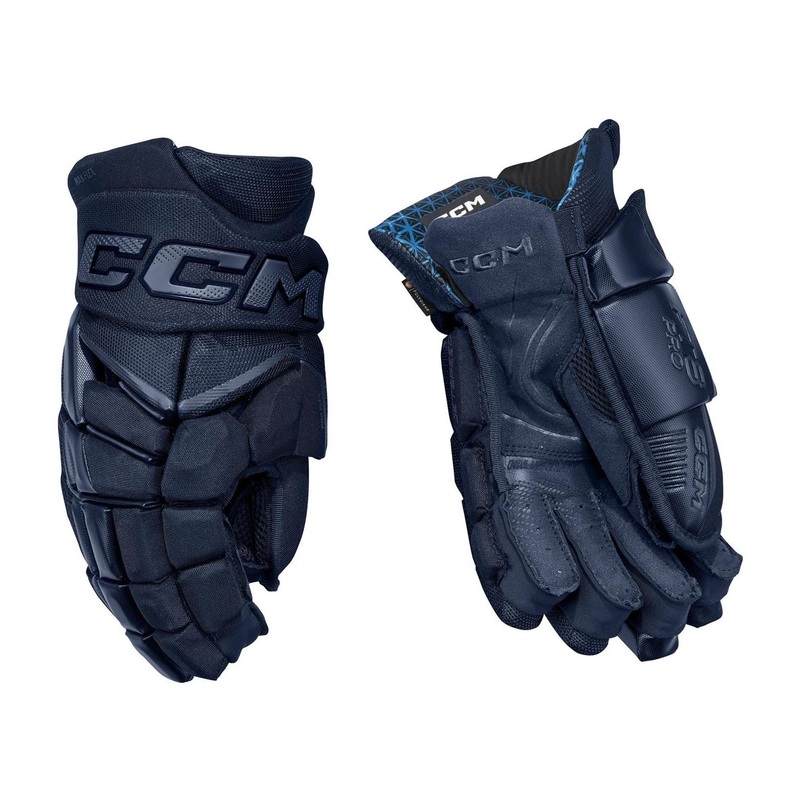 CCM Glove Jetspeed FT8 Pro Jr Navy/Navy