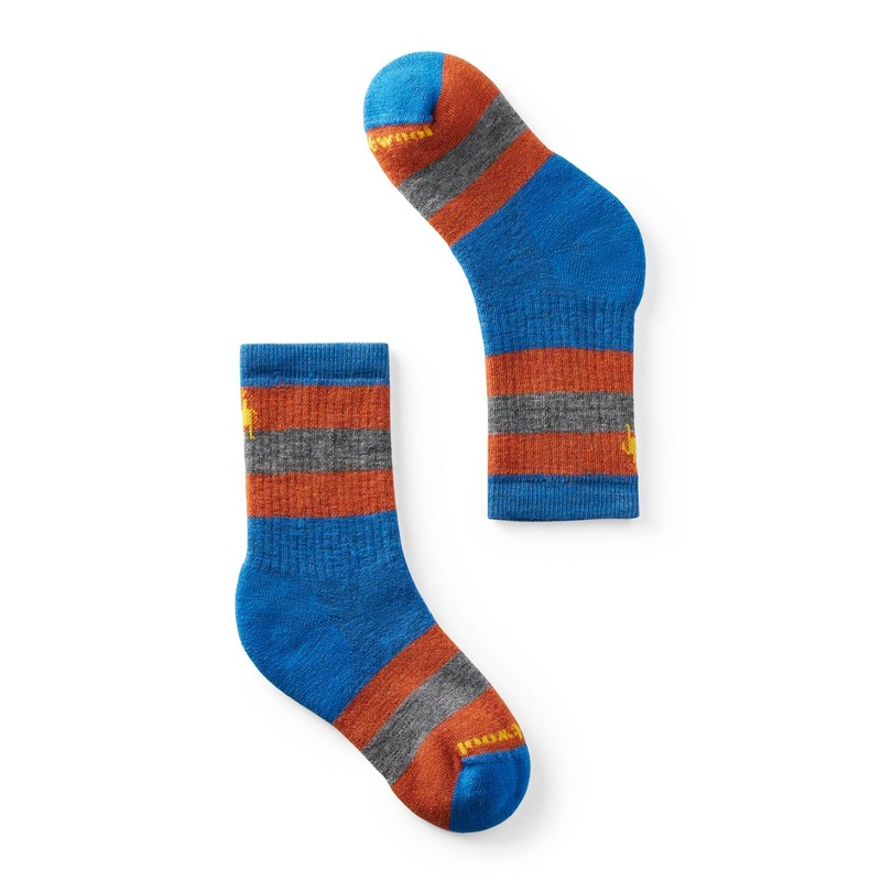 Kids’ Hike Full Cushion Striped Crew Socks