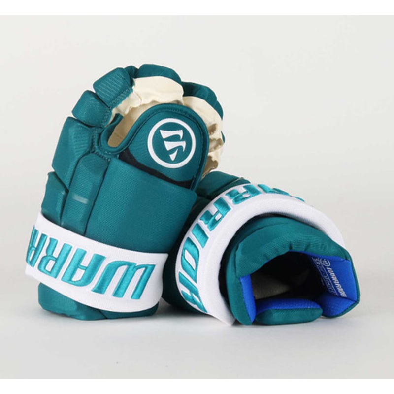 14 Warrior Covert QR6 Pro Gloves – Team Stock San Jose Sharks