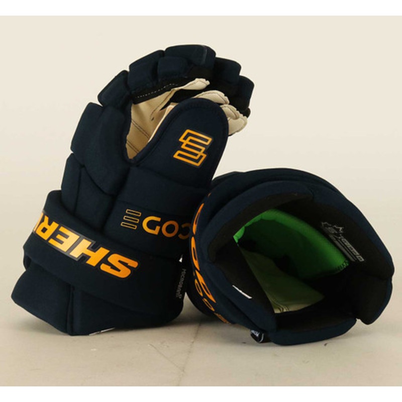 13 Sherwood Code Encrypt 1 Gloves – Team Stock St. Louis Blues #2