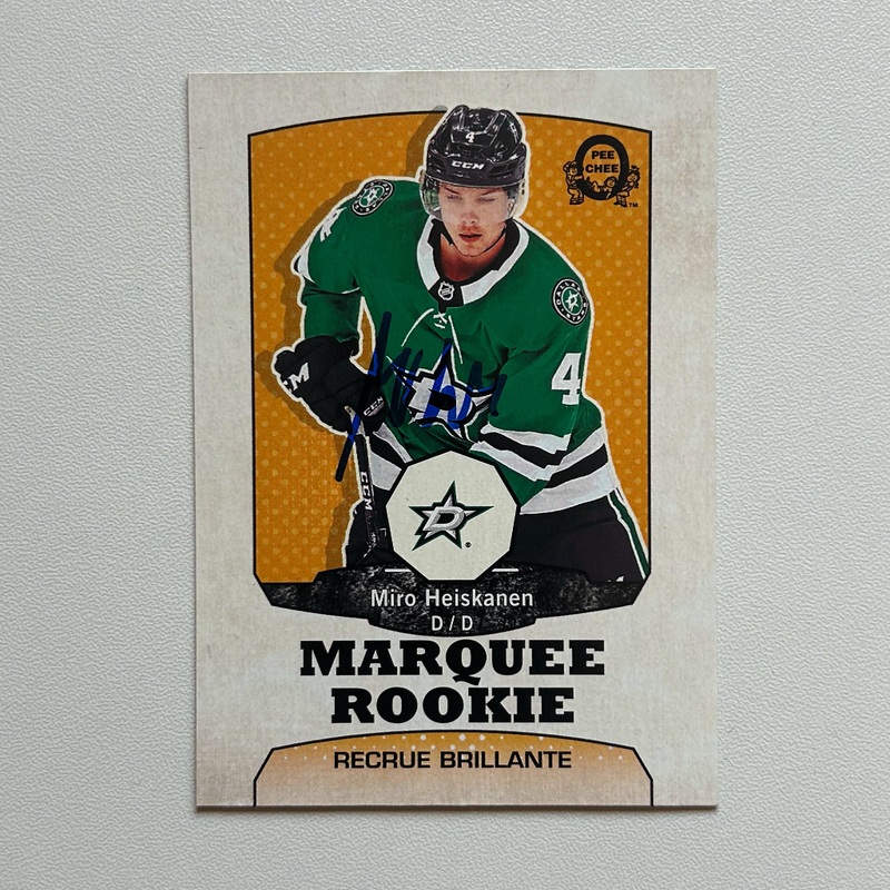 2018-19 OPC Marquee Retro #628 MIRO HEISKANEN Rookie Card