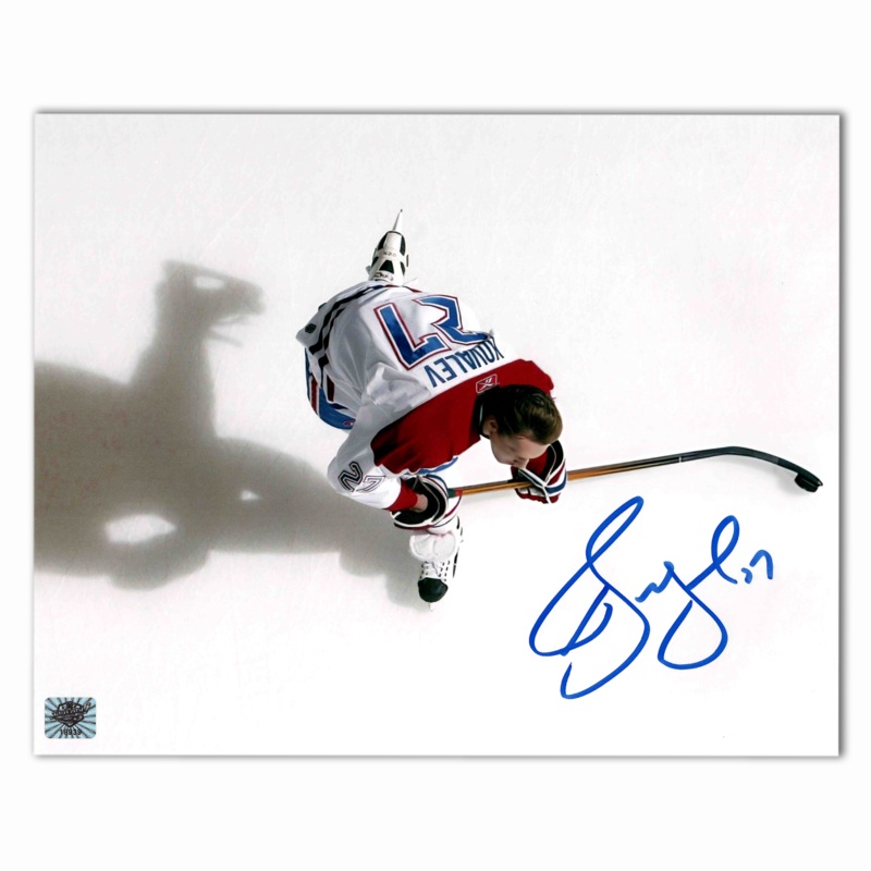 Alex Kovalev Autographed Montreal Canadiens Away 8×10 Horizontal Photo