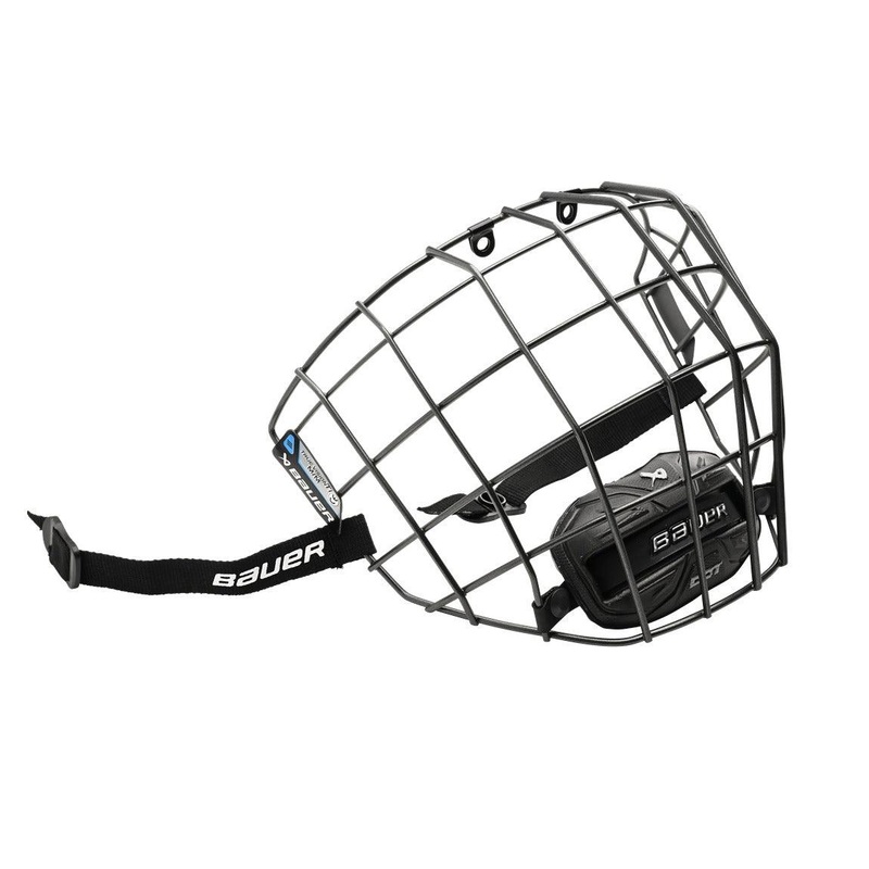 Bauer III Facemask|S|M|L|Gun Metal|Oreo