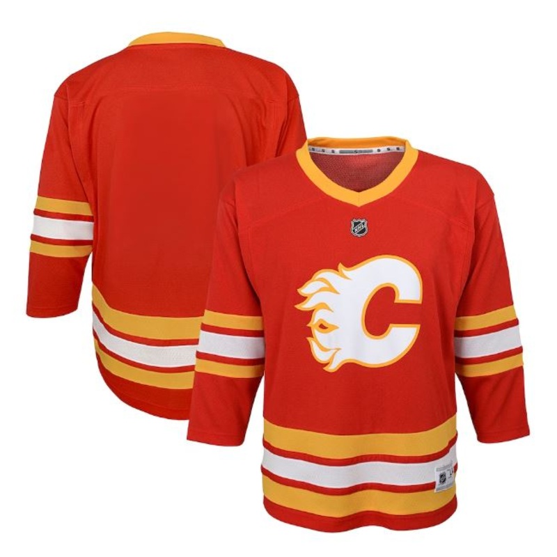 Outerstuff Customizable Youth Calgary Flames Premier Jersey