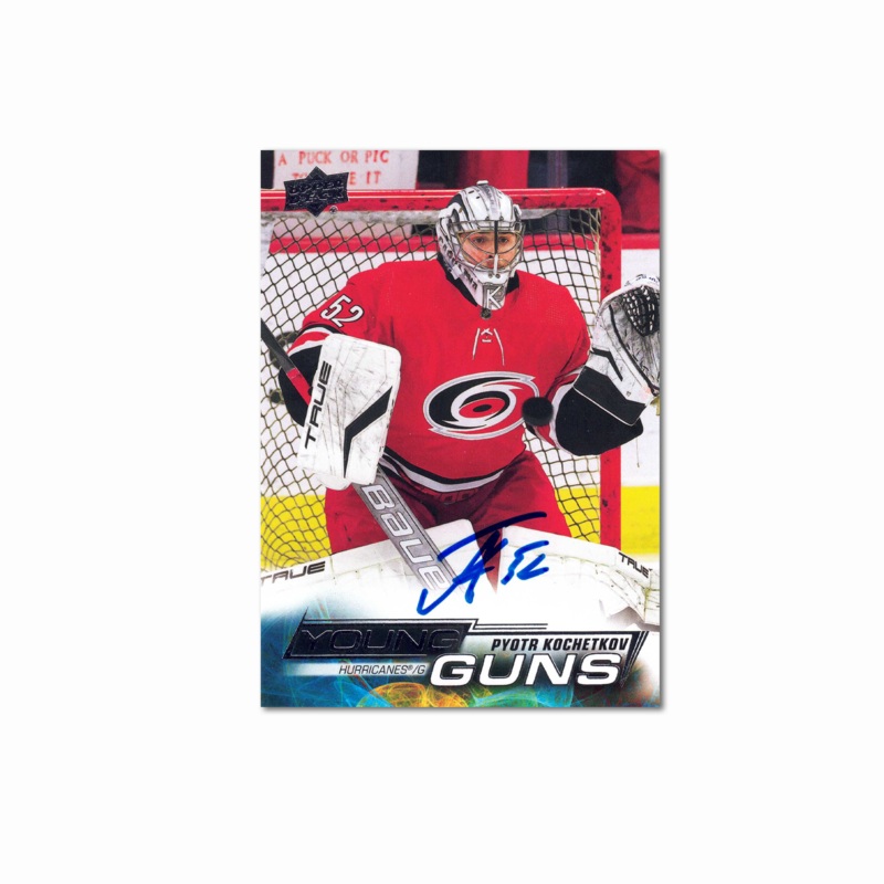 2022-23 UD Young Guns #224 PYOTR KOCHETKOV Autographed Rookie Card
