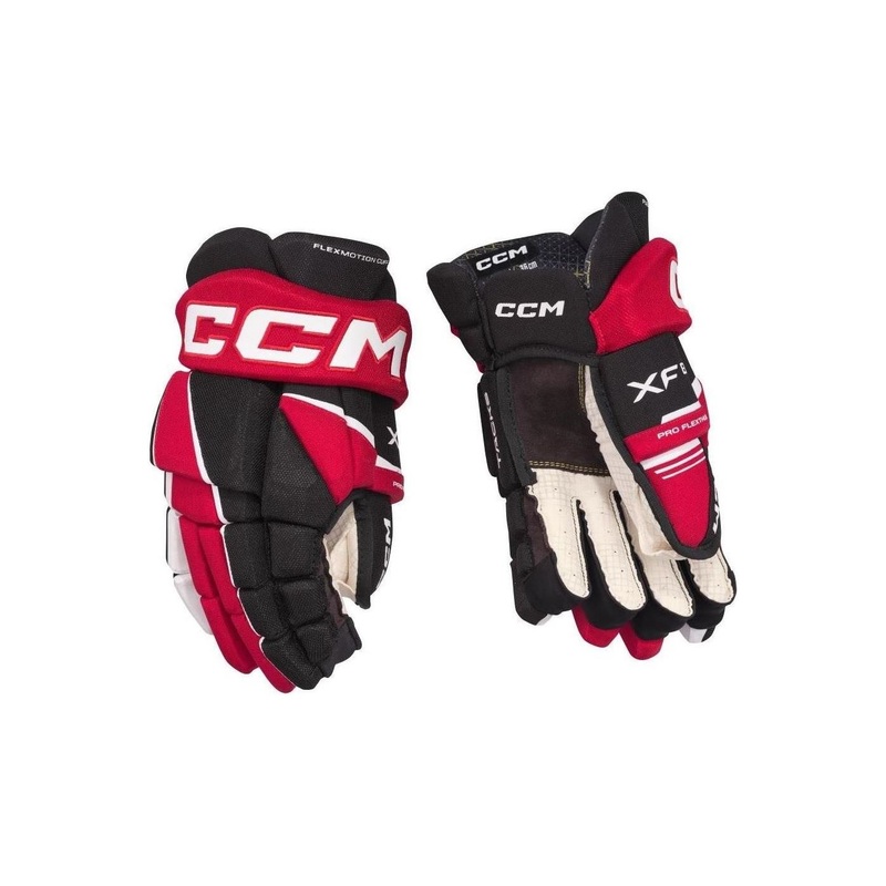 CCM Glove Tacks XF 80 Sr Black/Red/White
