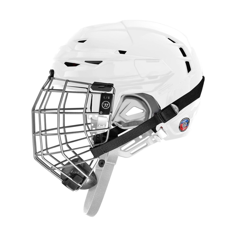 Warrior Hockey Helmet CF 100 Combo White