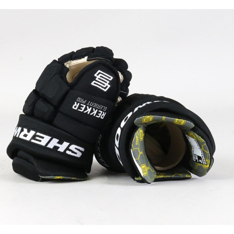 11 Sherwood Rekker RE Pro Black Gloves