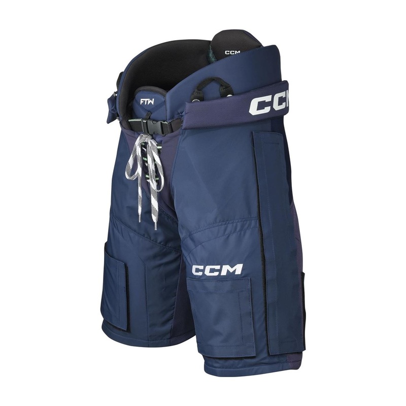 CCM Hockey Pant Jetspeed FTW Velcro Sr Navy