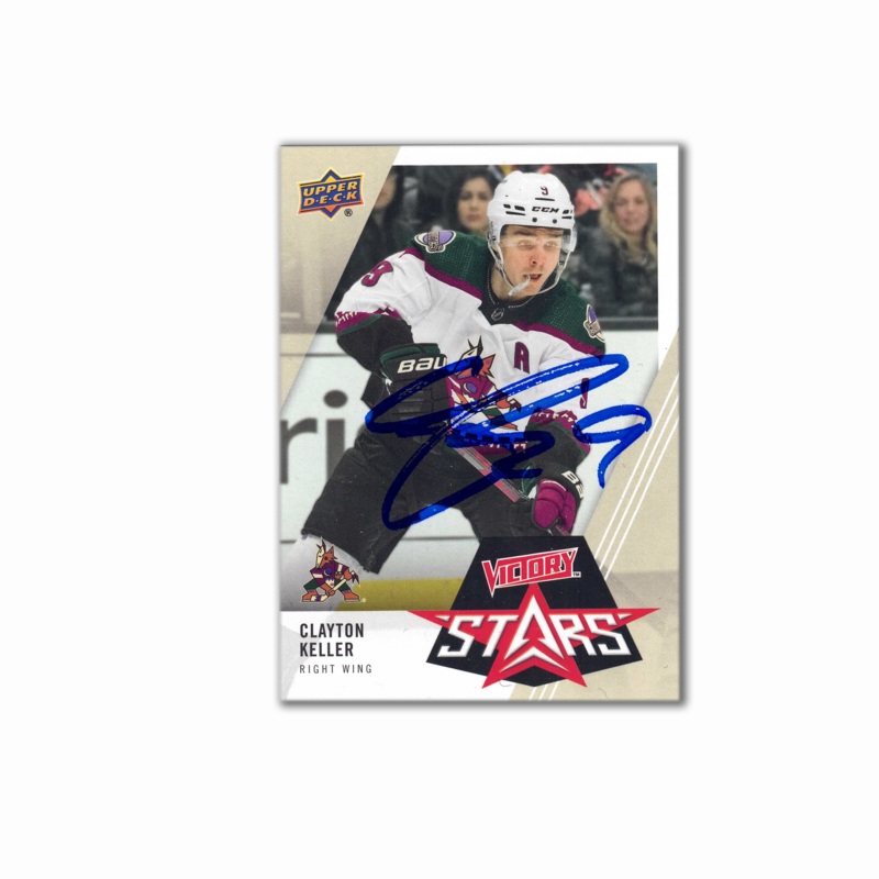 2024 UD Spring Promotion Victory Stars #VS-2 CLAYTON KELLER Autographed Card