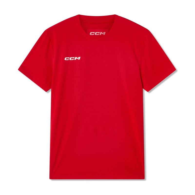 CCM T-Shirt Team Training Tee Sr Red