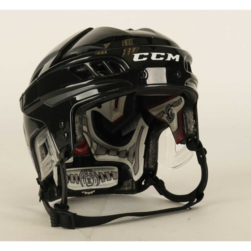Size S – CCM Fitlite  Black Helmet – New Jersey Devils #2