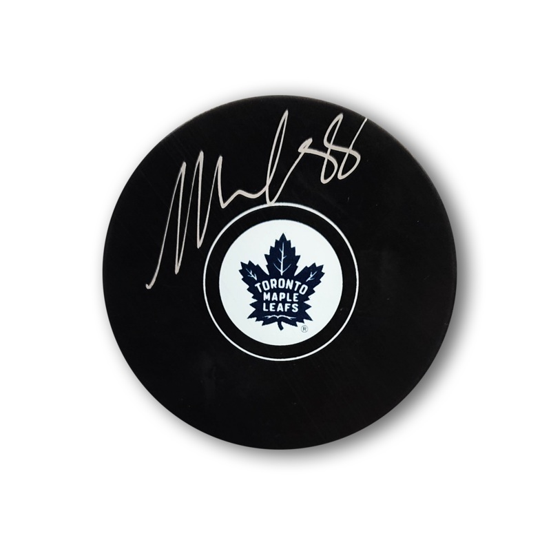 William Nylander Autographed Toronto Maple Leafs Hockey Puck