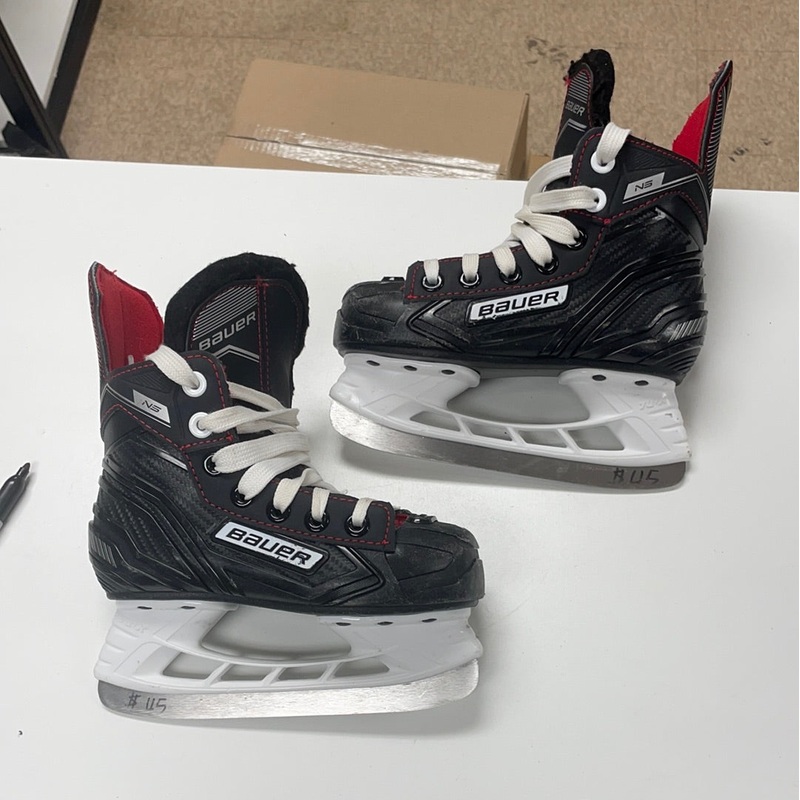 Used Bauer NS 7D Youth Skates|Youth 7.0