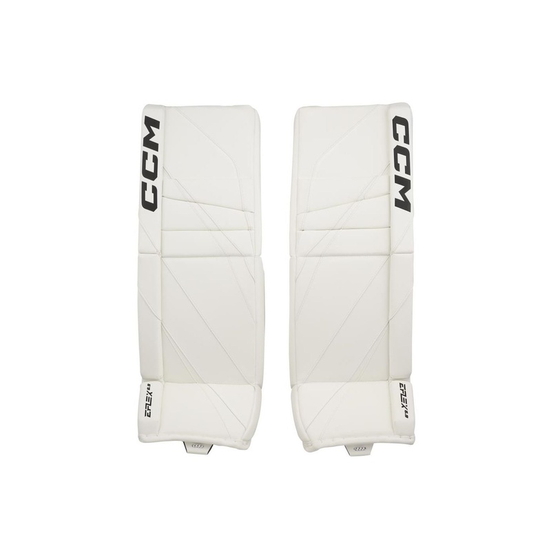 CCM Goalie Leg Pads EFLEX 6.9 Int WHITE