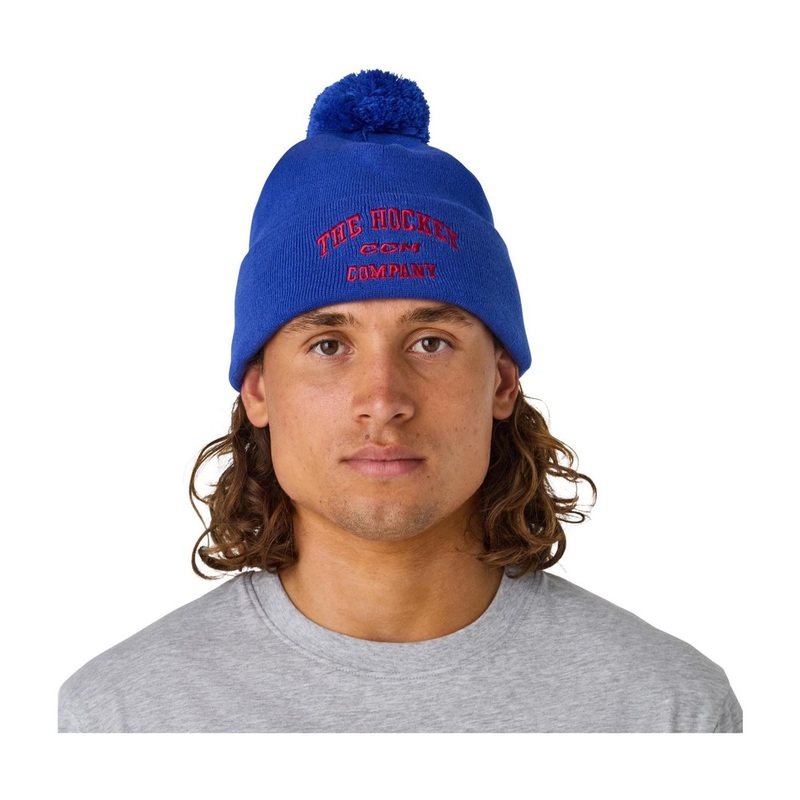 CCM Beanie Athleisure Pom Sr Collegiate Royal