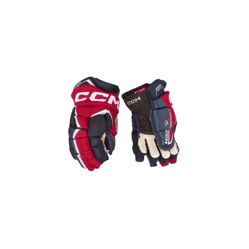 CCM Glove Jetspeed FT6 Sr NAVY/RED/WHITE