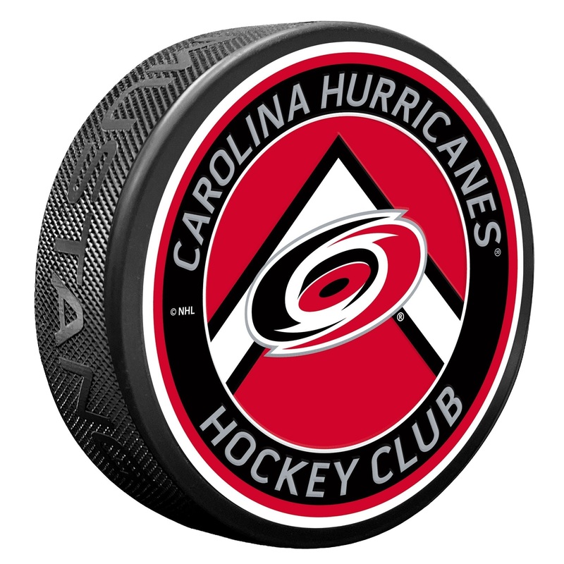 Carolina Hurricanes Puck – Chevron Banner