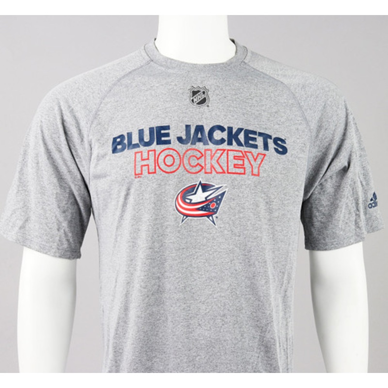 Columbus Blue Jackets Small Climalite Short Sleeve Shirt