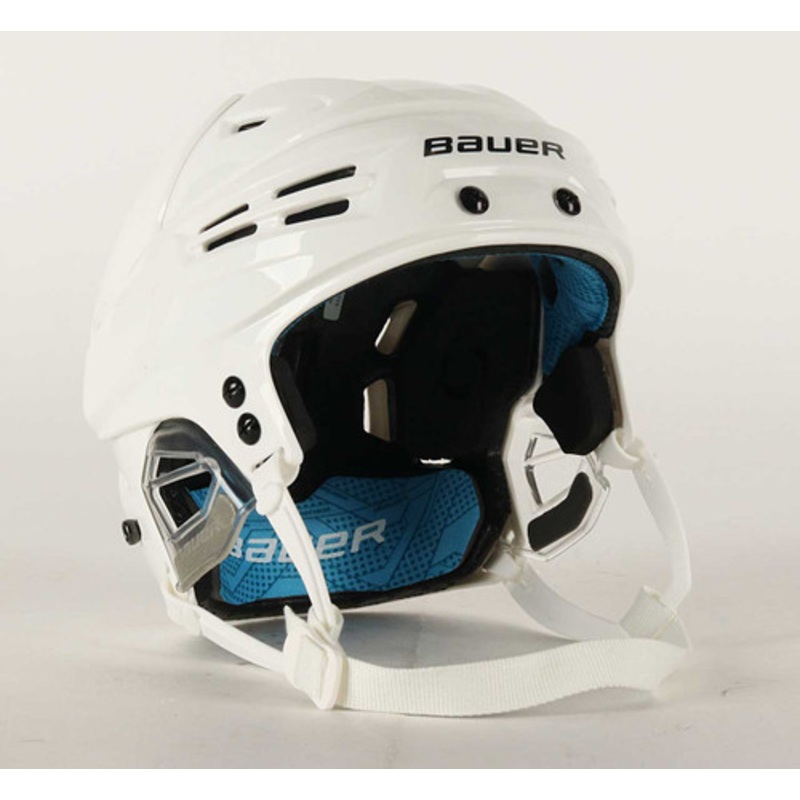Size S – Bauer Re-Akt 65 White Helmet – Washington Capitals