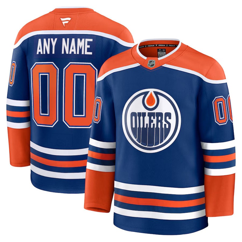 Pre-Order – Trent Frederic Autographed Edmonton Oilers Home Fanatics Premium Jersey