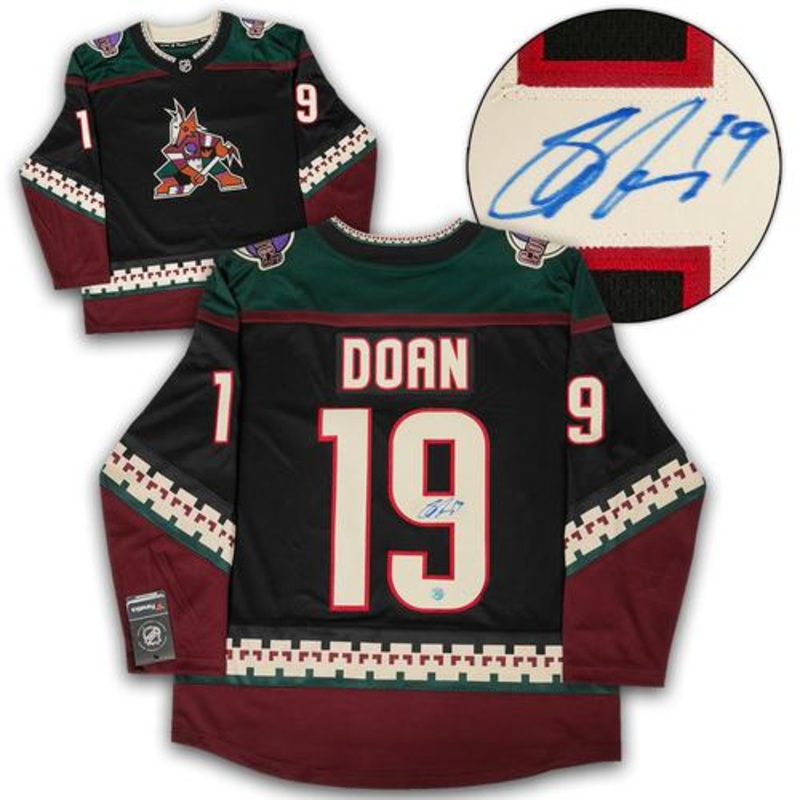 Shane Doan Arizona Coyotes Signed Alt Retro Fanatics Jersey