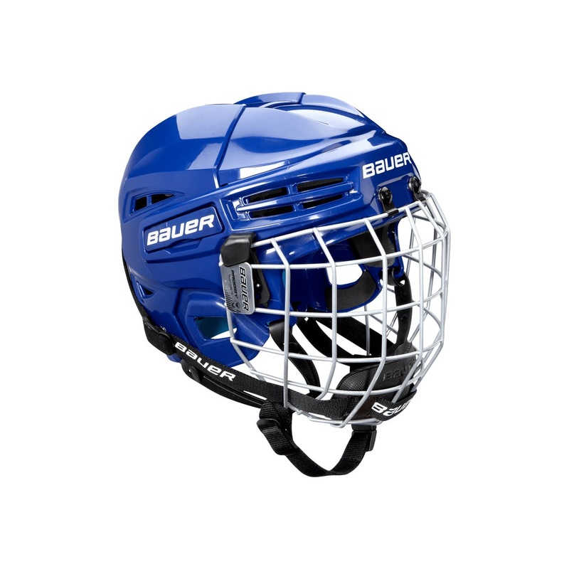Bauer Hockey Helmet Prodigy Combo Blue