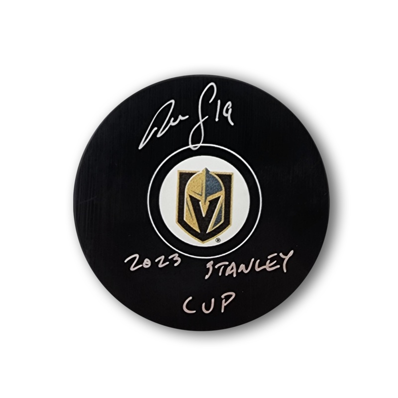 Reilly Smith Autographed Vegas Golden Knights Hockey Puck Inscribed