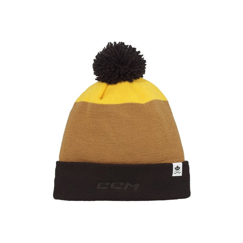 CCM Hat All Outside Pom Knit Sr