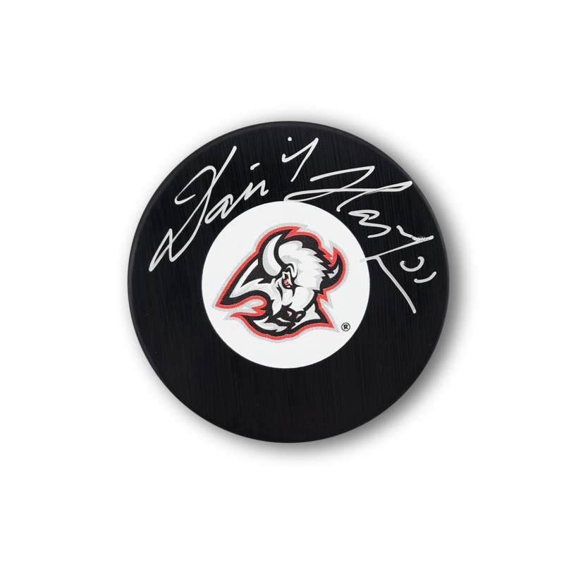 Dominik Hasek Autographed Buffalo Sabres Hockey Puck