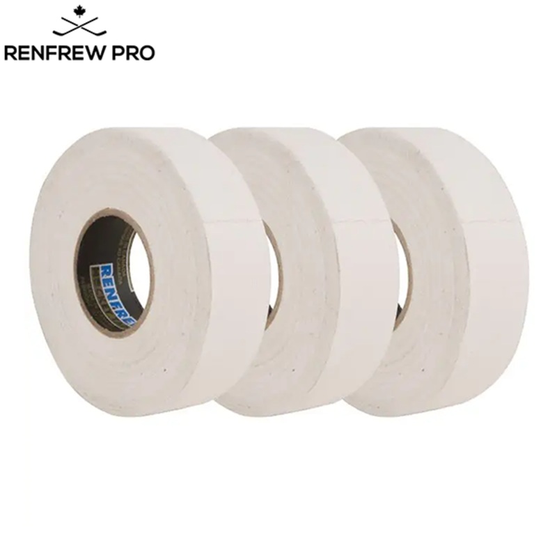 Renfrew 3-Pack Cloth White Hockey Tape