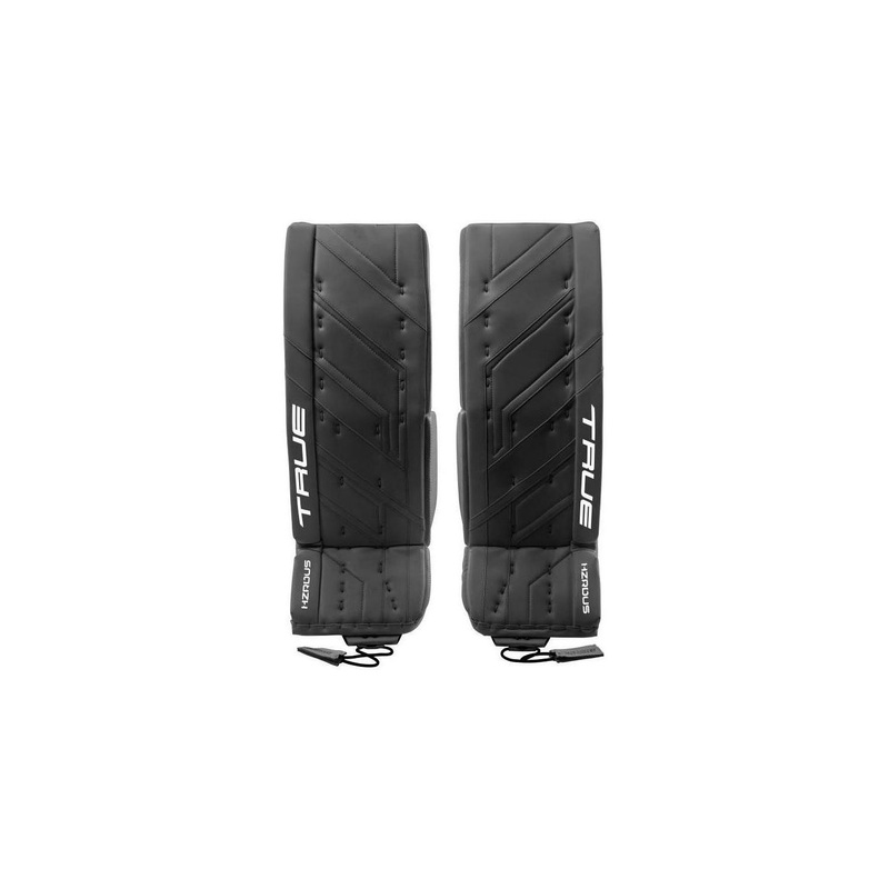 TRUE Goalie Leg Pads HZRDUS 7X4 Int Black