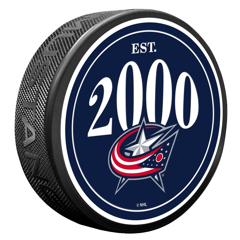 Columbus Blue Jackets Puck – Founding Year