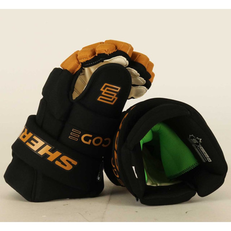 13 Sherwood Code Encrypt 1 Gloves – Team Stock Vegas Golden Knights #3